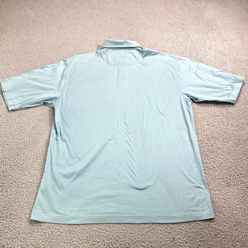 Pendleton Polo‎ Shirt Adult XL Extra Large Blue Short Sleeve Casual Mens - Picture 2 of 8